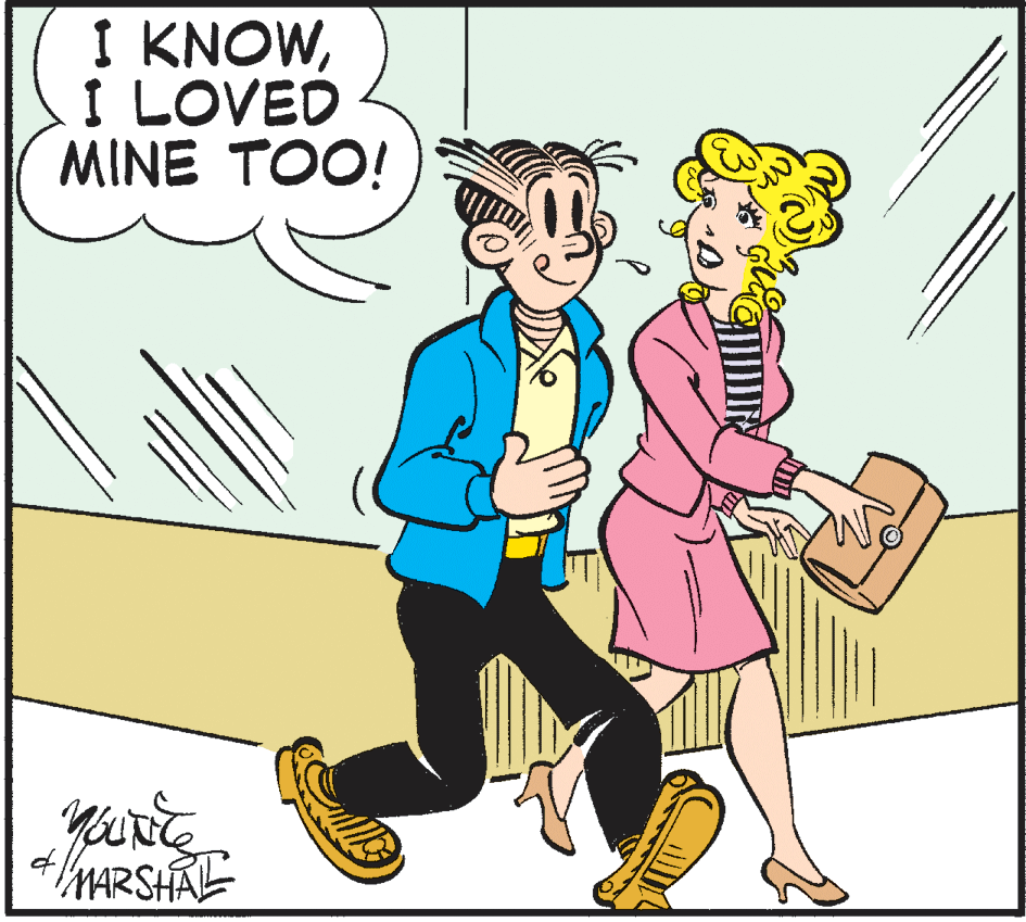 Conversation OCR: I KNOWI LOVED MINE TOO! /MARSHAL I KNOWI LOVED MINE TOO! /MARSHAL