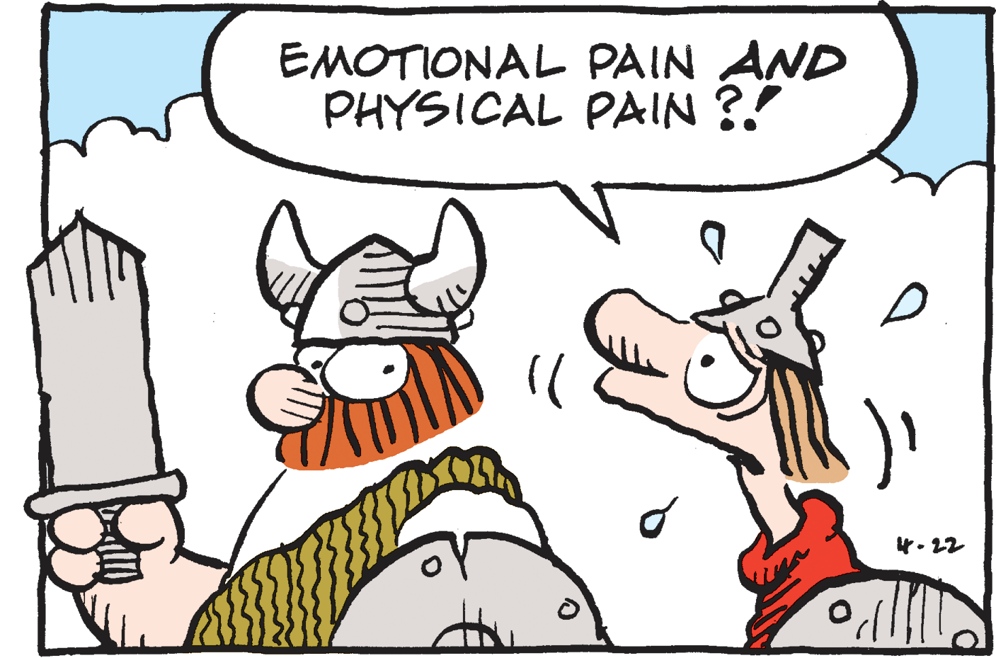 Finger OCR: EMOTIONAL PAIN AND PHYSICAL PAIN ? 4. 22 EMOTIONAL PAIN AND PHYSICAL PAIN ? 4. 22
