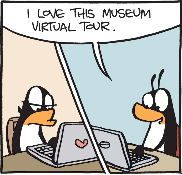 Fictional character OCR: I LoVE THIS MUSEUM VIRTUAL TOUR. I LoVE THIS MUSEUM VIRTUAL TOUR.