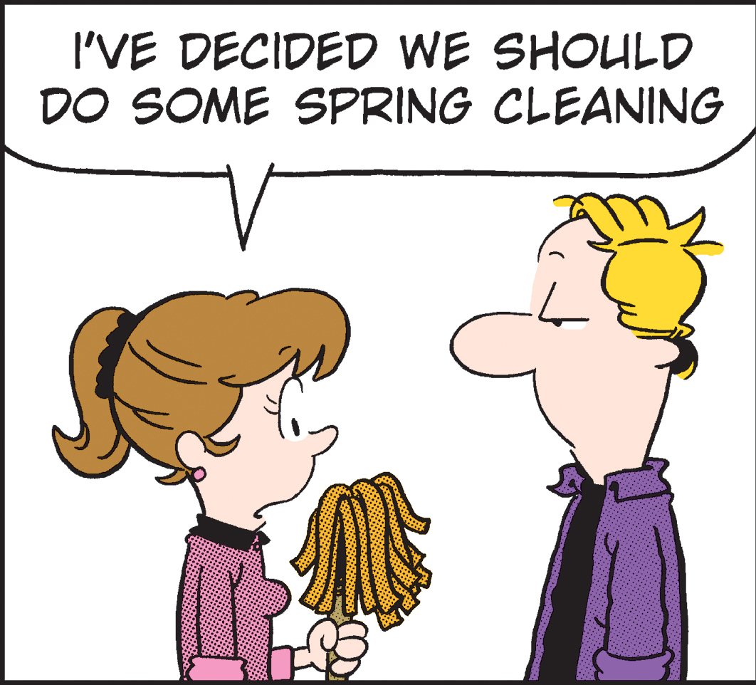 Sharing OCR: I'VE DECIDED WE SHOULD DO SOME SPRING CLEANING I'VE DECIDED WE SHOULD DO SOME SPRING CLEANING