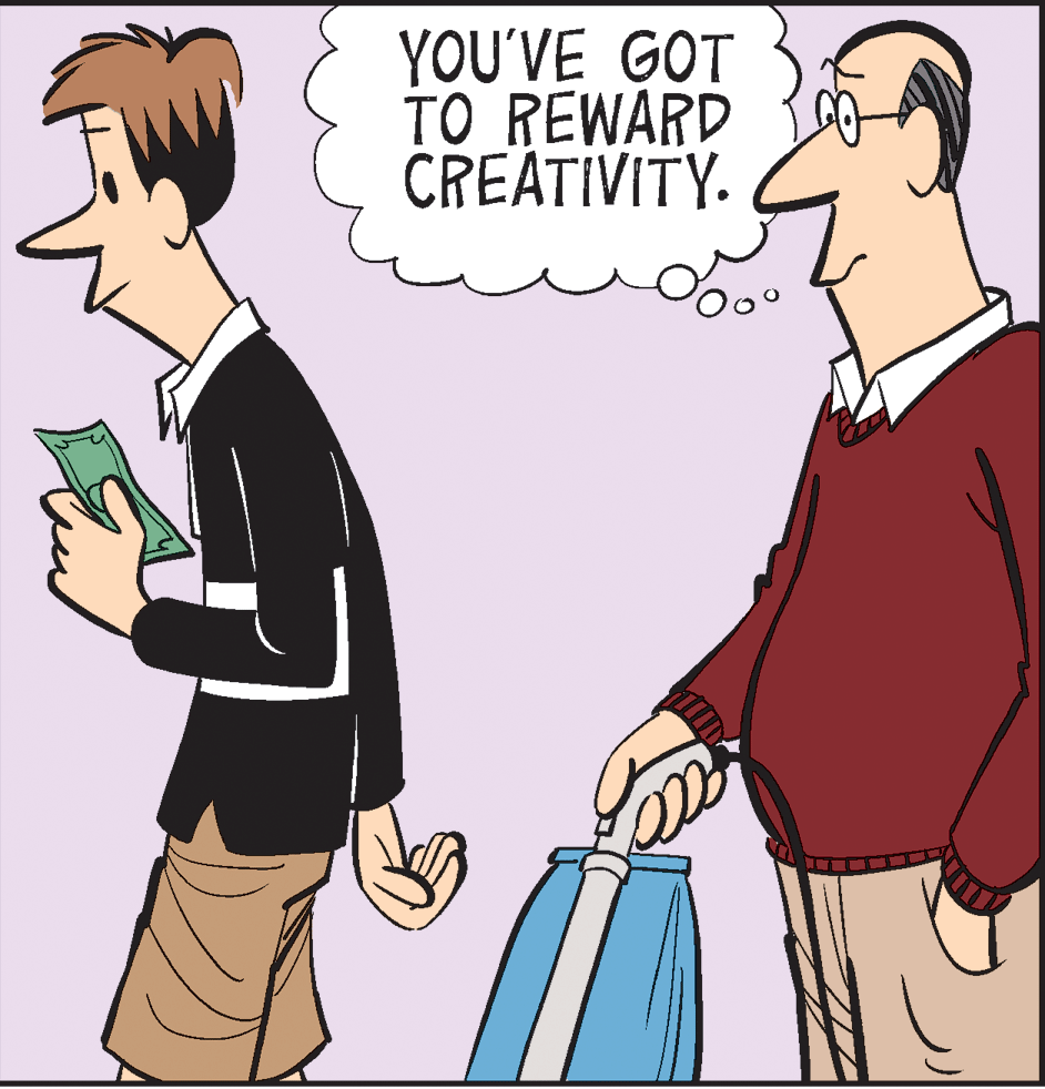 Happy OCR: YOU'VE GOT TO REWARD CREATIVITY. YOU'VE GOT TO REWARD CREATIVITY.
