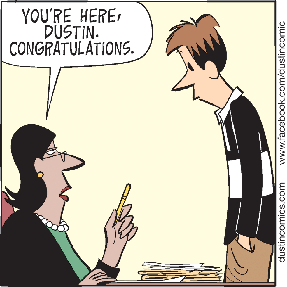 Pleased OCR: YOU'RE HEREDUSTIN. CONGRATULATIONS. dustincomics.com www.facebook.com/dustincomic YOU'RE HEREDUSTIN. CONGRATULATIONS. dustincomics.com www.facebook.com/dustincomic