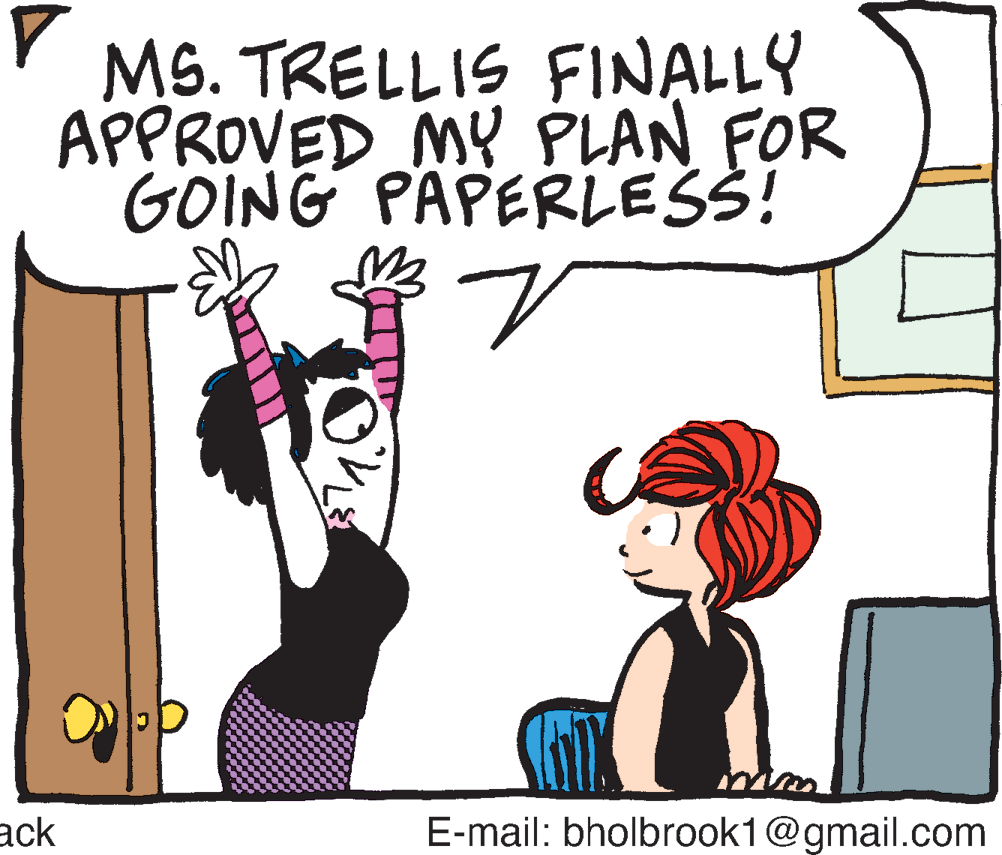 Line OCR: MS. TRELLIS FINALLY APPROVED MY PLAN FOR GOING PAPERLESS! ack E-mail: bholbrook1@gmail.com MS. TRELLIS FINALLY APPROVED MY PLAN FOR GOING PAPERLESS! ack E-mail: bholbrook1@gmail.com