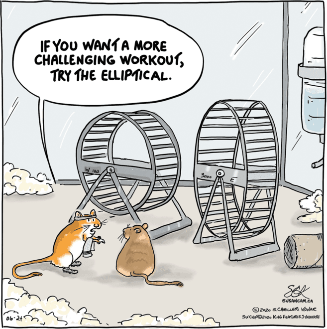 Tail OCR: IF You WANTA MORE CHALLENGING WORKOUTTRY THE ELLIPTICAL. W 100 3000 SEK SUSANCAM.CA © 2ozo S.CAmiceERI KONAR SK CHIKO20Z0 KING FEATURES SYNOICATE 06-24 IF You WANTA MORE CHALLENGING WORKOUTTRY THE ELLIPTICAL. W 100 3000 SEK SUSANCAM.CA © 2ozo S.CAmiceERI KONAR SK CHIKO20Z0 KING FEATURES SYNOICATE 06-24
