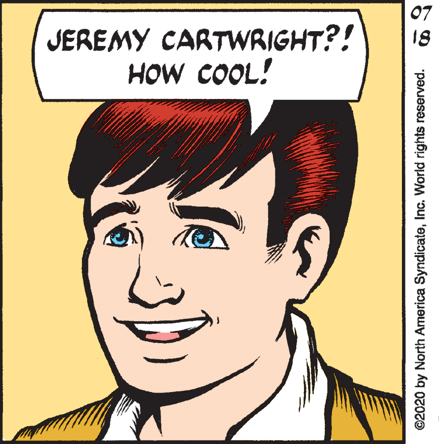 Facial expression OCR: 07 JEREMY CARTWRIGHT?! HOW COOL! 18 ©2020 by North America SyndicateInc. World rights reserved. 07 JEREMY CARTWRIGHT?! HOW COOL! 18 ©2020 by North America SyndicateInc. World rights reserved.