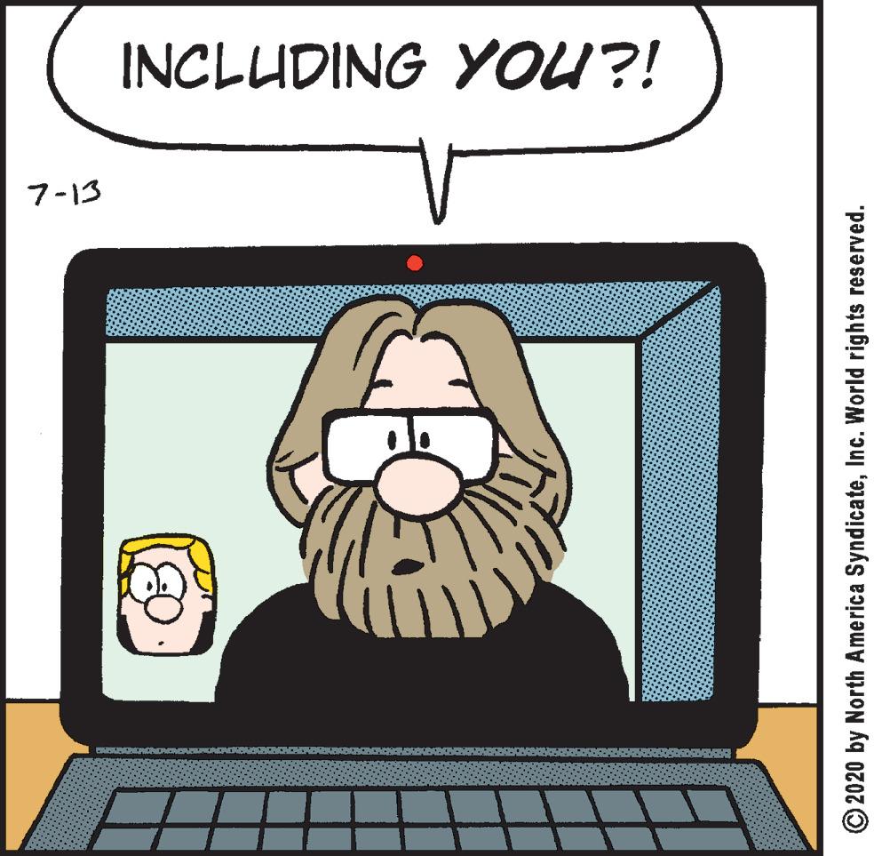Output device OCR: INCLUDING YOU?! 7-13 © 2020 by North America SyndicateInc. World rights reserved. INCLUDING YOU?! 7-13 © 2020 by North America SyndicateInc. World rights reserved.