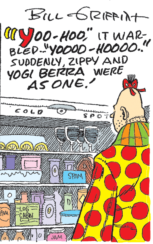 Beak OCR: BuL GRIFFInt WY00-HO0" IT WAR BLED.."YOOOD-HOO00." SUDDENLYZIPPY AND YOGI BERRA WERE AS ONECOLD SPO SPAM LOG PAM CABN JAM BuL GRIFFInt WY00-HO0" IT WAR BLED.."YOOOD-HOO00." SUDDENLYZIPPY AND YOGI BERRA WERE AS ONECOLD SPO SPAM LOG PAM CABN JAM