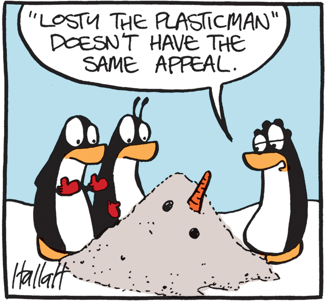 Illustration OCR: "LOSTU THE PASTICMAN" DOESNT HAVE THE SAME APPEAL. Hallat "LOSTU THE PASTICMAN" DOESNT HAVE THE SAME APPEAL. Hallat