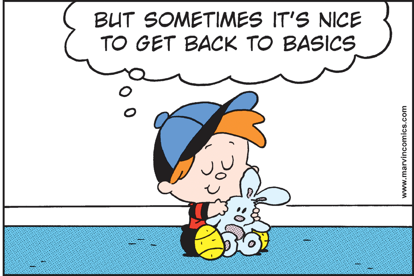 Sharing OCR: BUT SOMETIMES IT'S NICE TO GET BACK TO BASICS www.marvincomics.com BUT SOMETIMES IT'S NICE TO GET BACK TO BASICS www.marvincomics.com