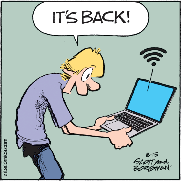 Parallel OCR: IT'S BACK! 8.15 SCOTT And BORGWAN zitscomics.com IT'S BACK! 8.15 SCOTT And BORGWAN zitscomics.com