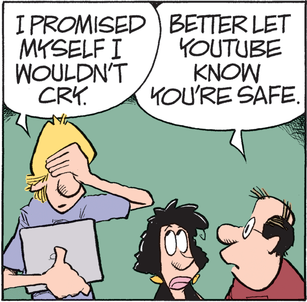 Fictional character OCR: I PROMISED ) BETTER LET MYSELF I WOULDN'T CRK. YOUTUBE KNOW KOU'RE SAFE. I PROMISED ) BETTER LET MYSELF I WOULDN'T CRK. YOUTUBE KNOW KOU'RE SAFE.