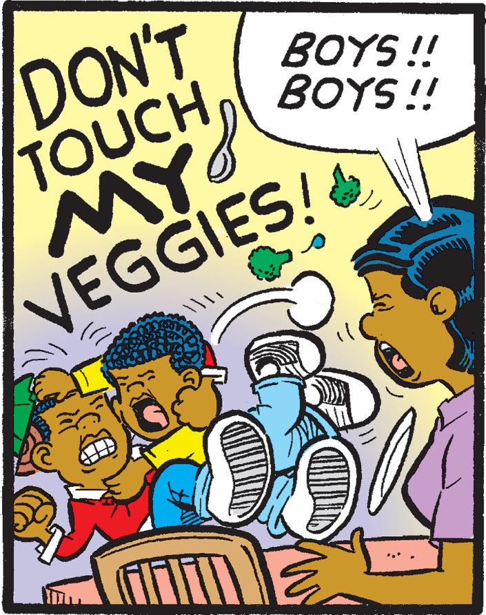 Publication OCR: DON'T TOUCH MY VEGGIES!& BOYS !! BOYS!! DON'T TOUCH MY VEGGIES!& BOYS !! BOYS!!
