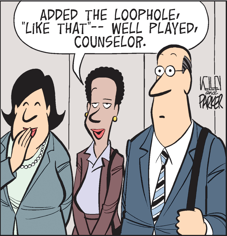 Social group OCR: ADDED THE LOOPHOLECOUNSELOR. and PARER ADDED THE LOOPHOLE"LIKE THAT"-- WELL PLAYEDCOUNSELOR. and PARER