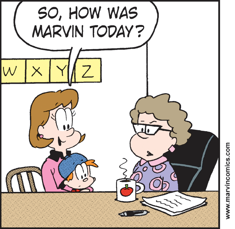 Line OCR: SOHOW WAS MARVIN TODAY? w xYZ W |X www.marvincomics.com SOHOW WAS MARVIN TODAY? w xYZ W |X www.marvincomics.com