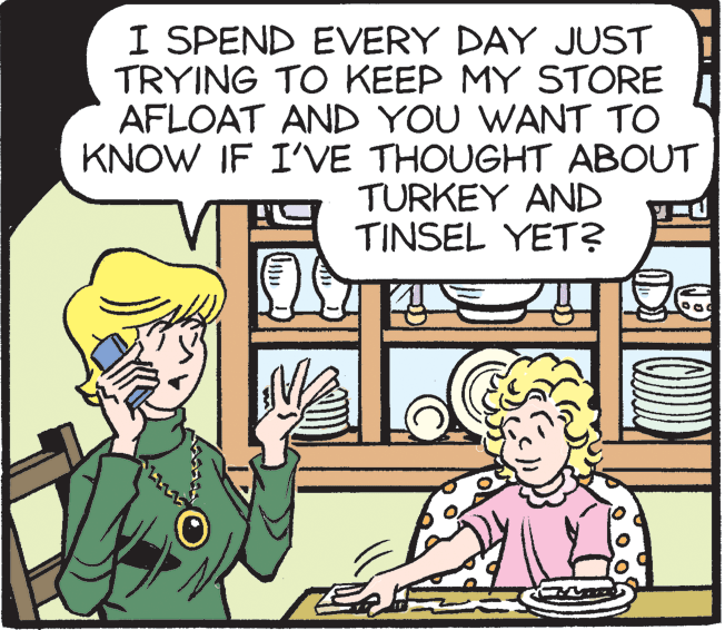 Gesture OCR: I SPEND EVERY DAY JUST TRYING TO KEEP MY STORE AFLOAT AND YOU WANT TO KNOW IF IVE THOUGHT ABOUT TURKEY AND TINSEL YET? I SPEND EVERY DAY JUST TRYING TO KEEP MY STORE AFLOAT AND YOU WANT TO KNOW IF IVE THOUGHT ABOUT TURKEY AND TINSEL YET?