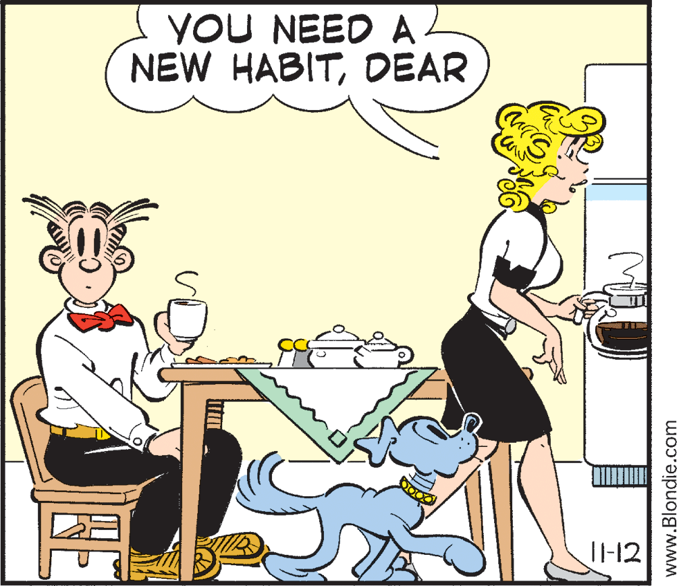 Line OCR: YOU NEED A NEW HABITDEAR I-12 www.Blondie.com YOU NEED A NEW HABITDEAR I-12 www.Blondie.com