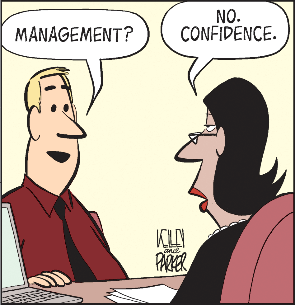 Temple OCR: NO. CONFIDENCE. MANAGEMENT? KLAY and NO. CONFIDENCE. MANAGEMENT? KLAY and