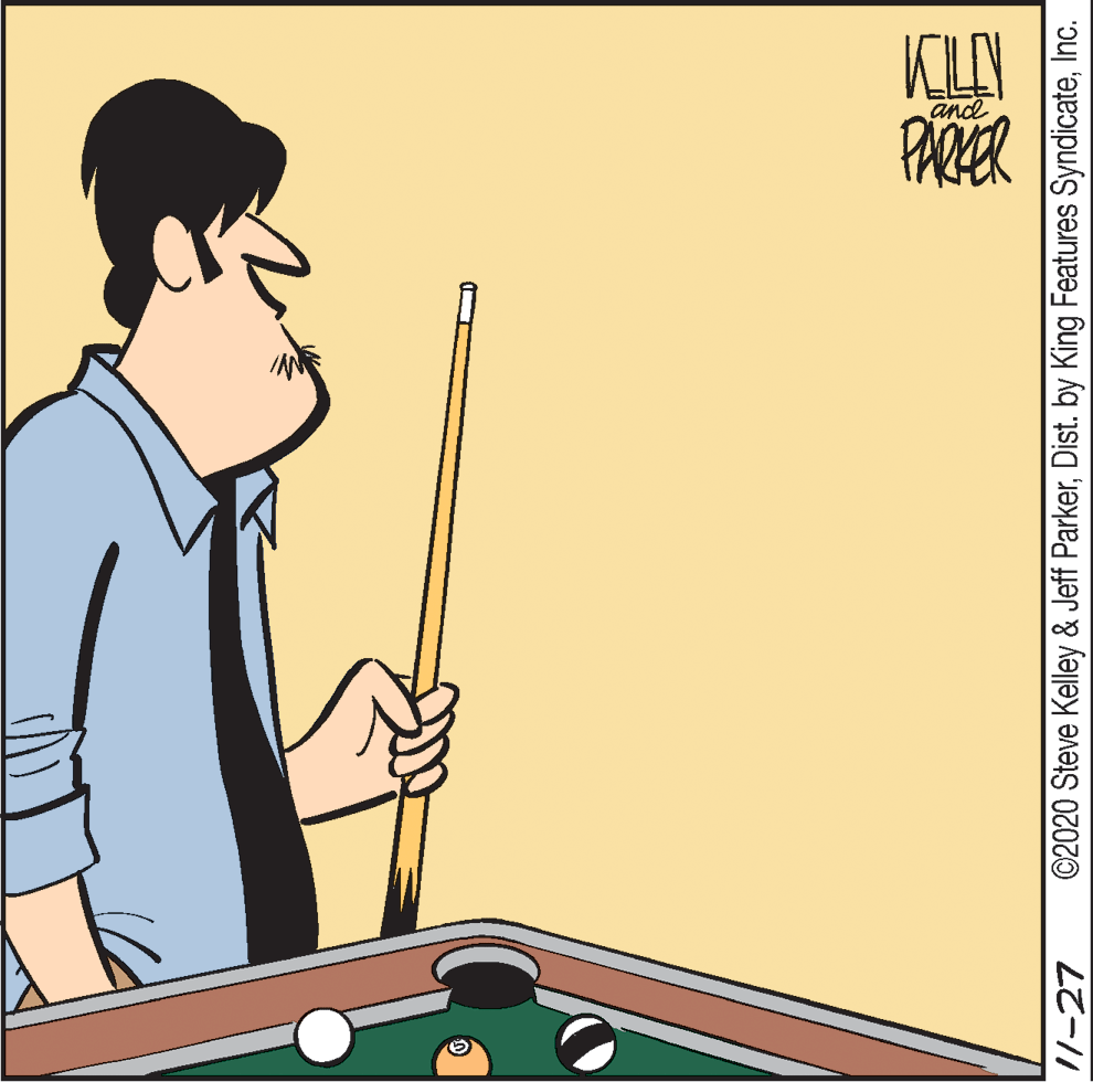Illustration OCR: KILAY PARER and //-27 ©2020 Steve Kelley & Jeff ParkerInc. KILAY PARER and //-27 ©2020 Steve Kelley & Jeff ParkerDist. by King Features Syndicate
