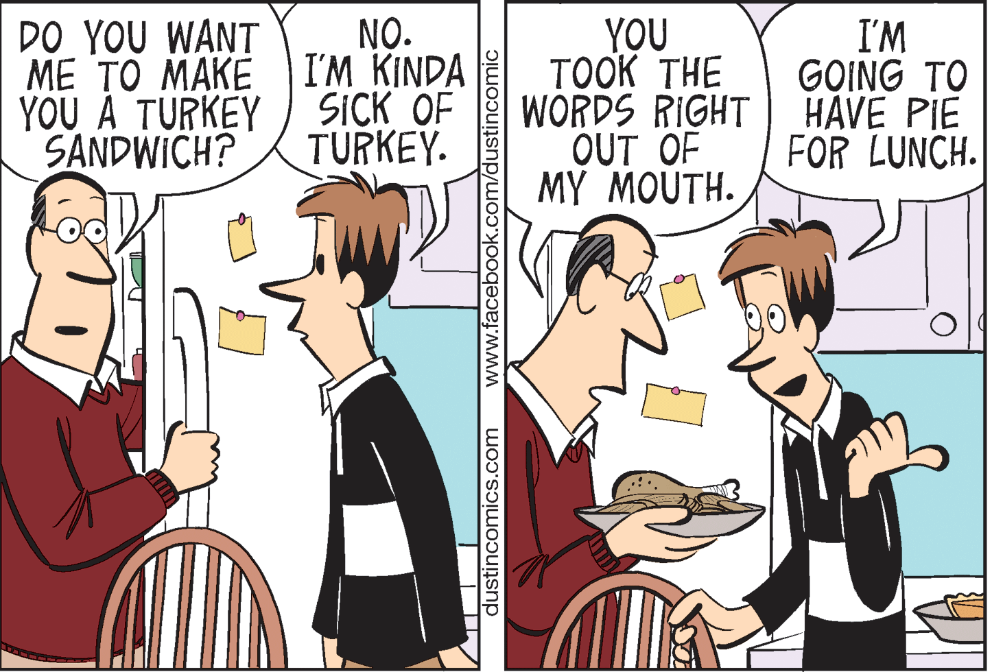 Animation OCR: DO YOU WANT ?? ?? ???? |IM KINDA YOU A TURKEY) SICK OF SANDWICH? YOU ???K THE WORDS RIGHT OUT OF MY MOUTH. NO. I'M GOING TO HAVE PIE FOR LUNCH. TURKEY. dustincomics.com www.facebook.com/dustincomic DO YOU WANT ?? ?? ???? |IM KINDA YOU A TURKEY) SICK OF SANDWICH? YOU ???K THE WORDS RIGHT OUT OF MY MOUTH. NO. I'M GOING TO HAVE PIE FOR LUNCH. TURKEY. dustincomics.com www.facebook.com/dustincomic