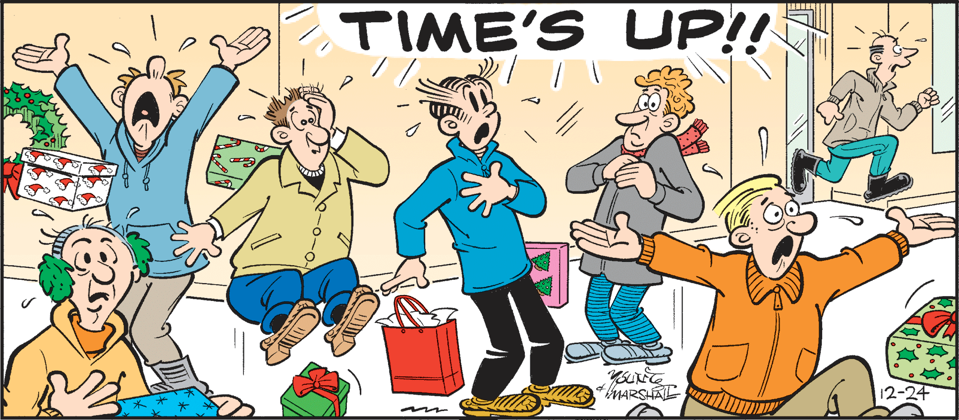 Social group OCR: TIME'S UP!! MARSHAIL 12-24 TIME'S UP!! MARSHAIL 12-24