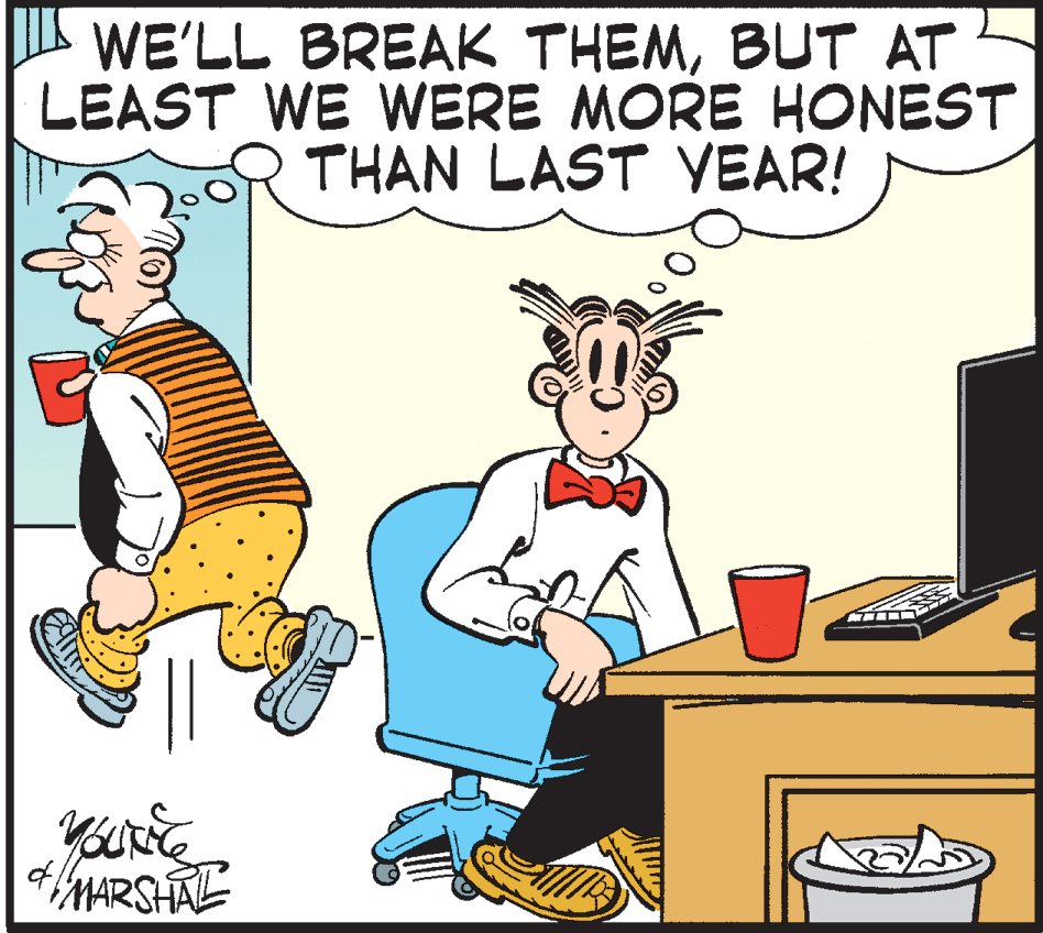 Comic book OCR: WE'LL BREAK THEMBUT AT LEAST WE WERE MORE HONEST THAN LAST YEAR! WE'LL BREAK THEMBUT AT LEAST WE WERE MORE HONEST THAN LAST YEAR!