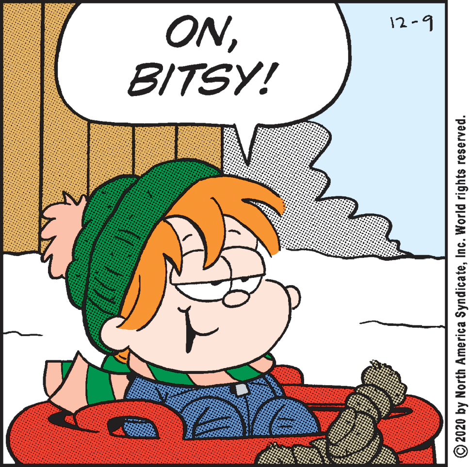Rectangle OCR: ONBITSY! b-? © 2020 by North America SyndicateInc. World rights reserved. ONBITSY! b- ? © 2020 by North America SyndicateInc. World rights reserved.