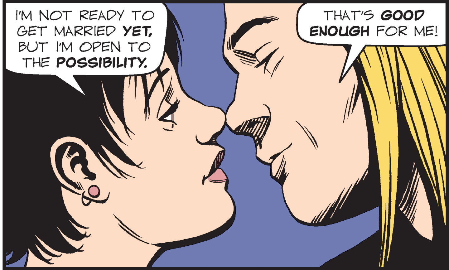 Eye OCR: I'M NOT READY TO GET MARRIED YETBUT I'M OPEN TO THE POSSIBILITY. THAT'S GOOD ENOUGH FOR ME! I'M NOT READY TO GET MARRIED YETBUT I'M OPEN TO THE POSSIBILITY. THAT'S GOOD ENOUGH FOR ME!