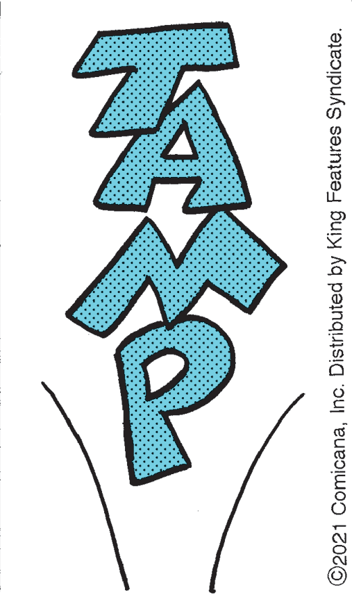 Pattern OCR: ?P ©2021 ComicanaInc. Distributed by King Features Syndicate. ? P ©2021 ComicanaInc. Distributed by King Features Syndicate.