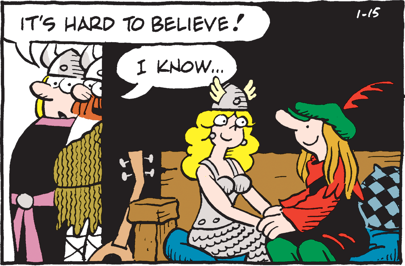 Interaction OCR: 1-15 IT'S HARD TO BELIEVE! I KNOW... 1-15 IT'S HARD TO BELIEVE! I KNOW...