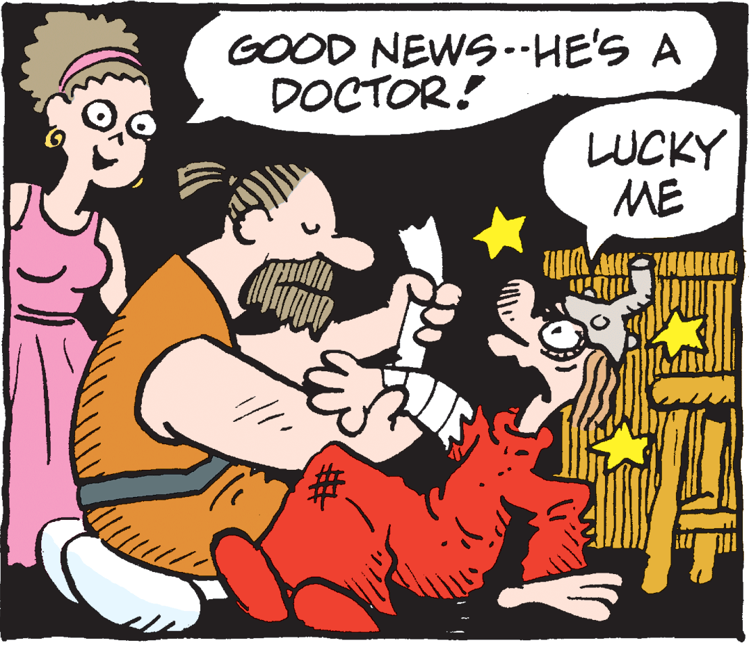 Thumb OCR: GOOD NEWS--HE'S A DOCTOR! LUCKY ME #: GOOD NEWS--HE'S A DOCTOR! LUCKY ME #: