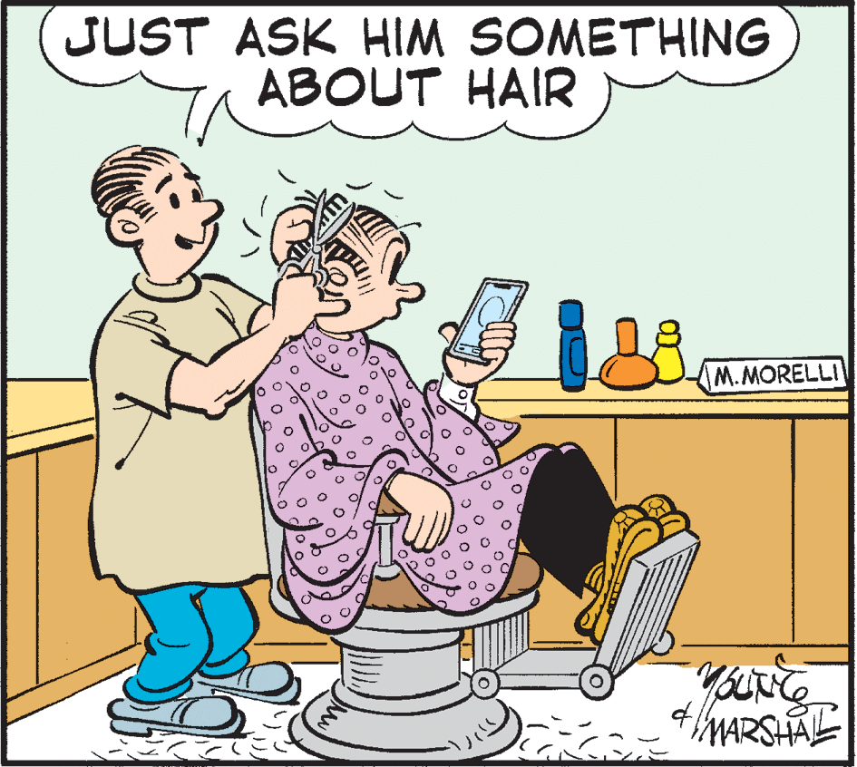 Rectangle OCR: JUST ASK HIM SOMETHING ABOUT HAIR M.MORELLI MARSHAL O O 0 O 2 0 0 0 o JUST ASK HIM SOMETHING ABOUT HAIR M.MORELLI MARSHAL O O 0 O 2 0 0 0 o