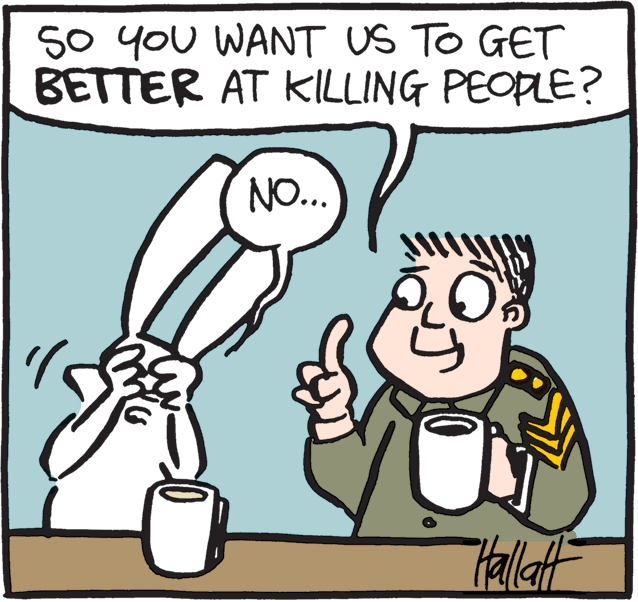Finger OCR: 50 YOU WANT US TO GET BETTER AT KILLING PEOPLE? NO... 7alaft 50 YOU WANT US TO GET BETTER AT KILLING PEOPLE? NO... 7alaft