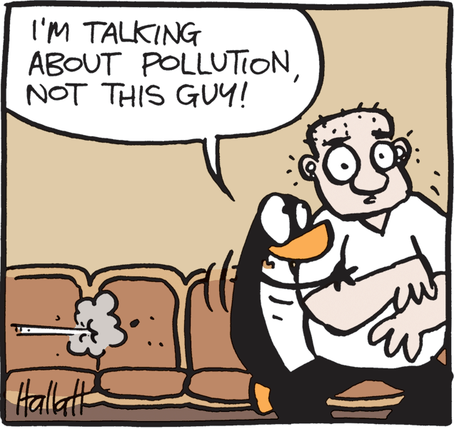 Happy OCR: I'M TALKING ABOUT POLLUTIONNOT THIS GUY! Hallatt I'M TALKING ABOUT POLLUTIONNOT THIS GUY! Hallatt