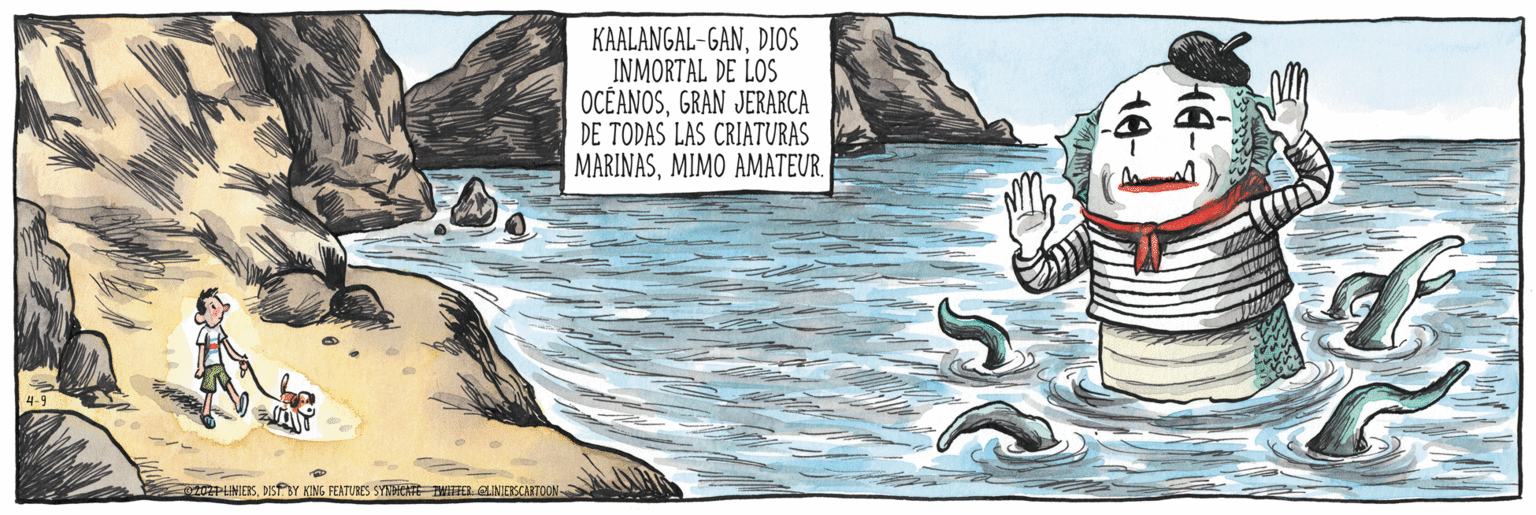 Painting OCR: KAALANGAL-GANDIOS INMORTAL DE LOS OCÉANOSGRAN JERARCA DE TODAS LAS CRIATURAS MARINASMIMO AMATEUR. mi0PINESNST BY KING FEATURES SYNHCTE WTER GLINEKCARTOON KAALANGAL-GANDIOS INMORTAL DE LOS OCÉANOSGRAN JERARCA DE TODAS LAS CRIATURAS MARINASMIMO AMATEUR. mi0PINESNST BY KING FEATURES SYNHCTE WTER GLINEKCARTOON