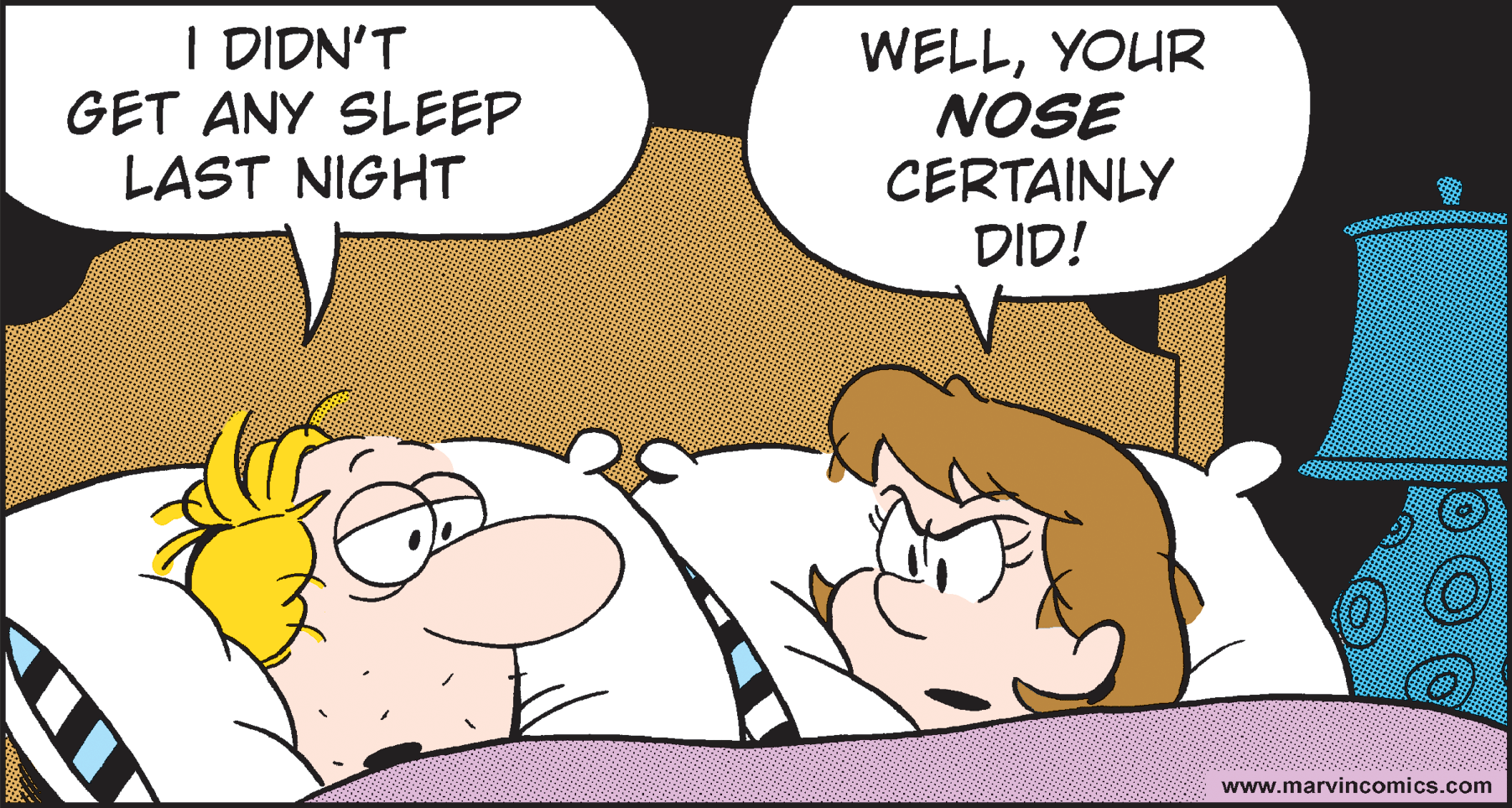 Font OCR: I DIDN'T GET ANY SLEEP LAST NIGHT WELLYOUR NOSE CERTAINLY DID! www.marvincomics.com I DIDN'T GET ANY SLEEP LAST NIGHT WELLYOUR NOSE CERTAINLY DID! www.marvincomics.com