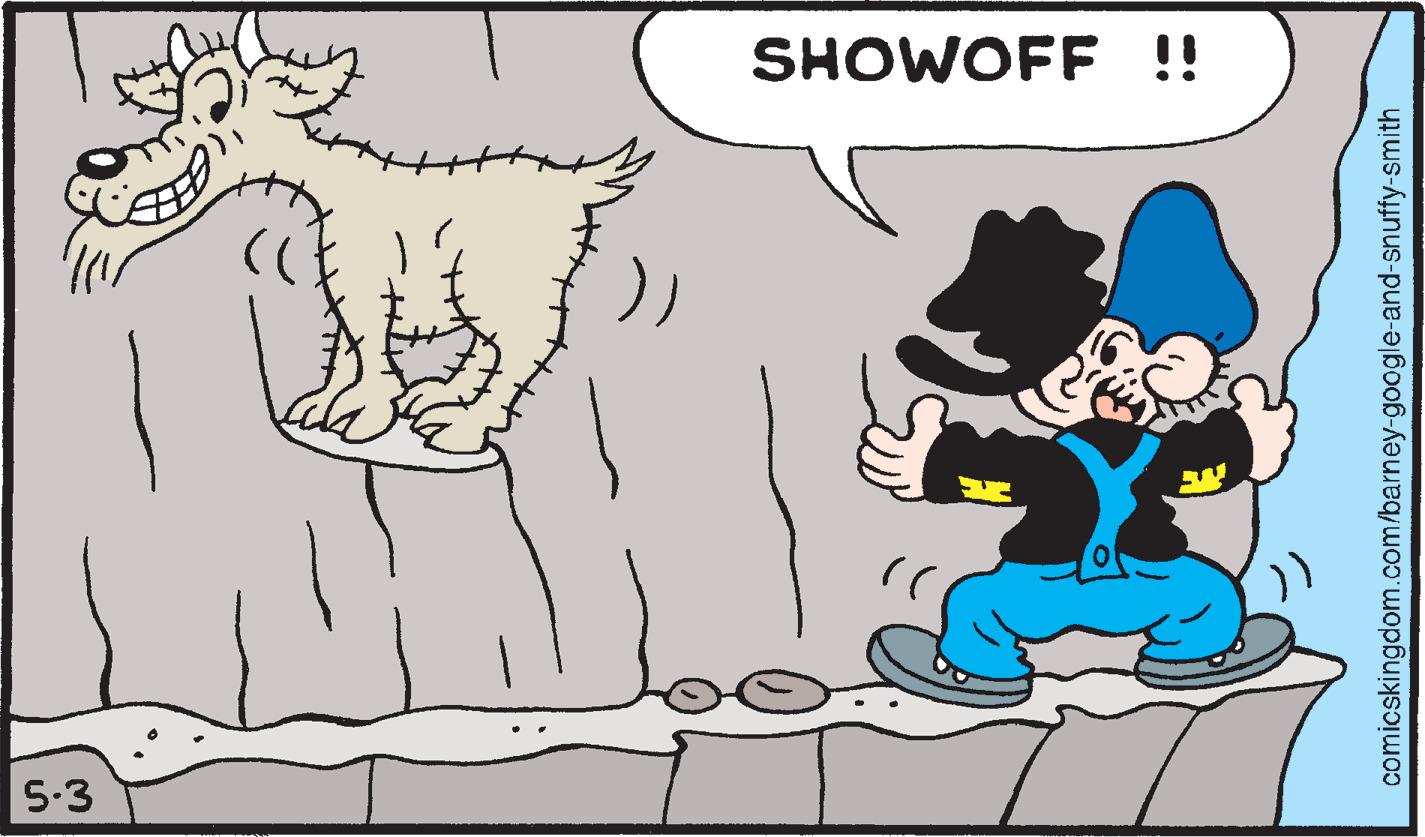 Font OCR: SHOWOFF !! 5-3 comicskingdom.com/barney-google-and-snuffy-smith SHOWOFF !! 5-3 comicskingdom.com/barney-google-and-snuffy-smith