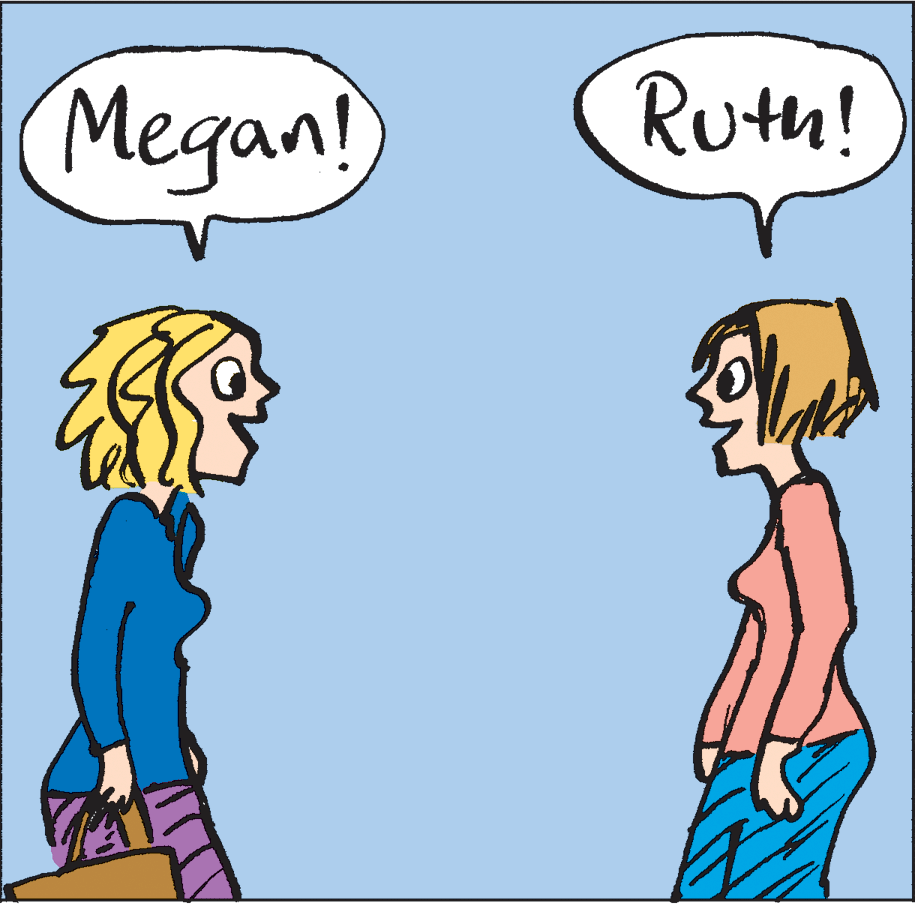Sharing OCR: Megan! Ruth! Megan! Ruth!
