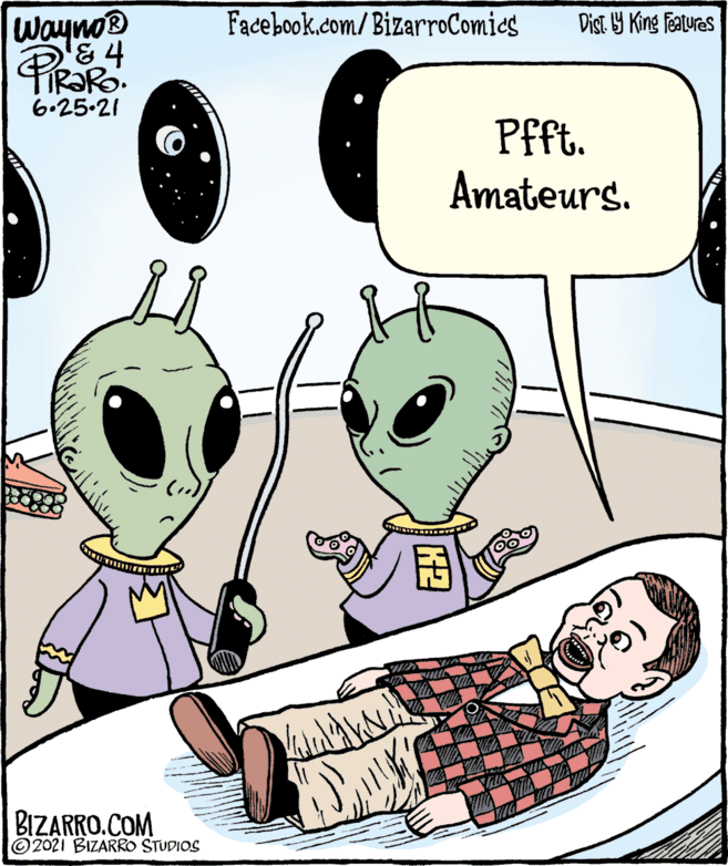 Line OCR: Wayno® Facebook.com/BizarroComics Dist Y King featuras 6.25-21 Pfft. Amateurs. BIZARRO.COM © 2021 BIZARRO STUDIOS ? Wayno® Facebook.com/BizarroComics Dist Y King featuras 6.25-21 Pfft. Amateurs. BIZARRO.COM © 2021 BIZARRO STUDIOS ?