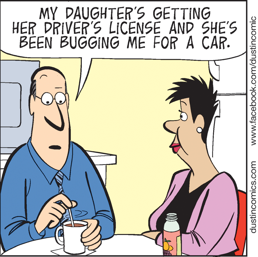 Organism OCR: MY DAUGHTER'S GETING HER DRIVER'S LICENSE AND SHE'S BEEN BUGGING ME FOR A CAR. dustincomics.com www.facebook.com/dustincomic MY DAUGHTER'S GETING HER DRIVER'S LICENSE AND SHE'S BEEN BUGGING ME FOR A CAR. dustincomics.com www.facebook.com/dustincomic