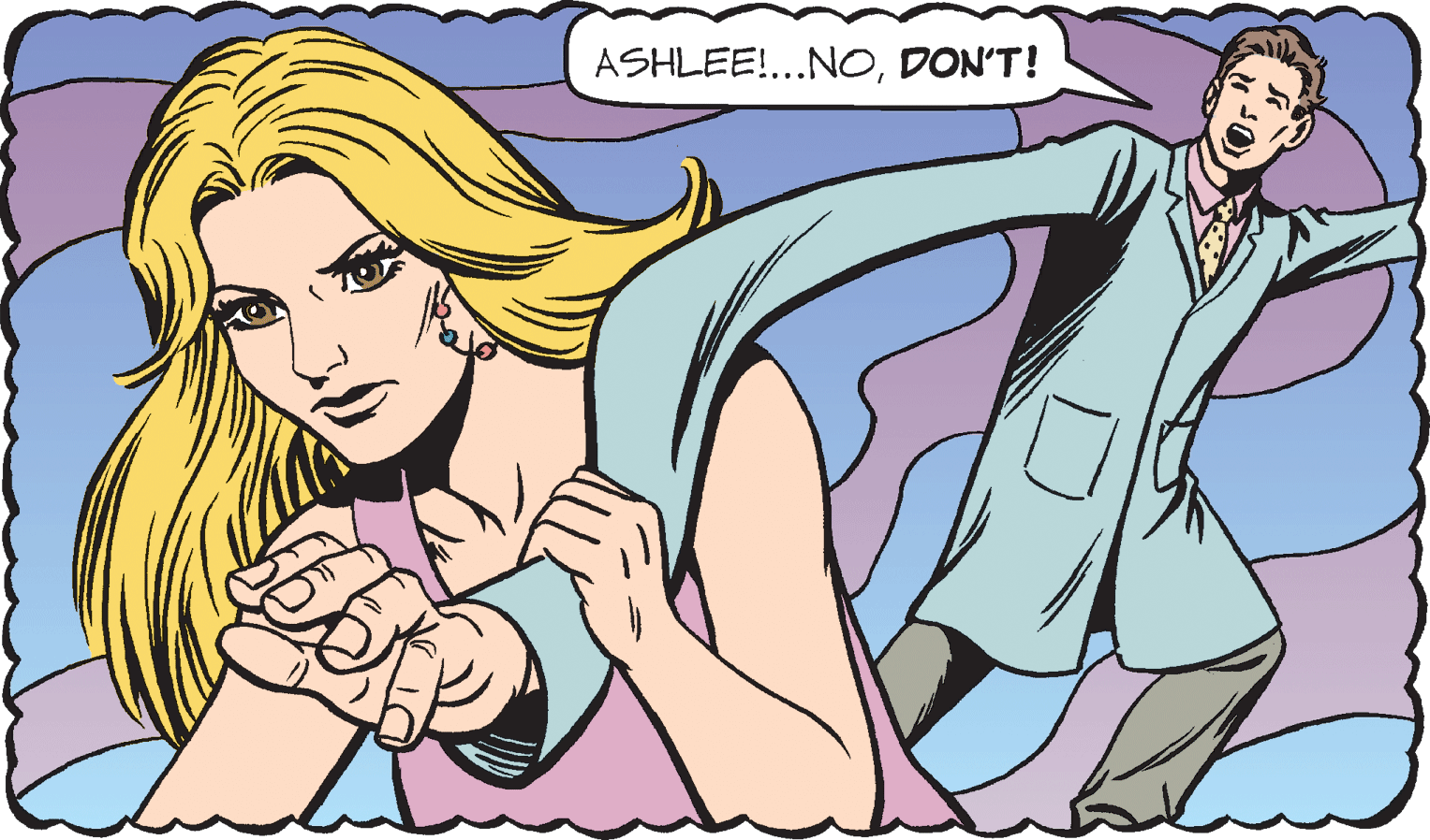 Finger OCR: ASHLEE!...NODON'T! ASHLEE!...NO