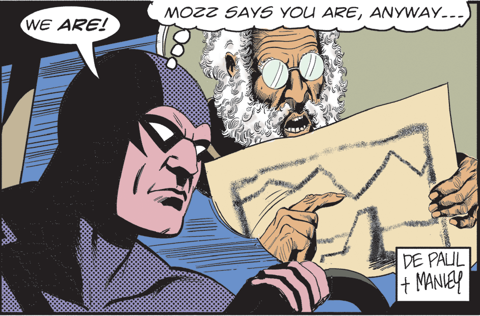 Fiction OCR: MOZZ SAYS YOU AREANYWAY--- WE ARE! DE PAUL |t MANIEY MOZZ SAYS YOU AREANYWAY--- WE ARE! DE PAUL |t MANIEY