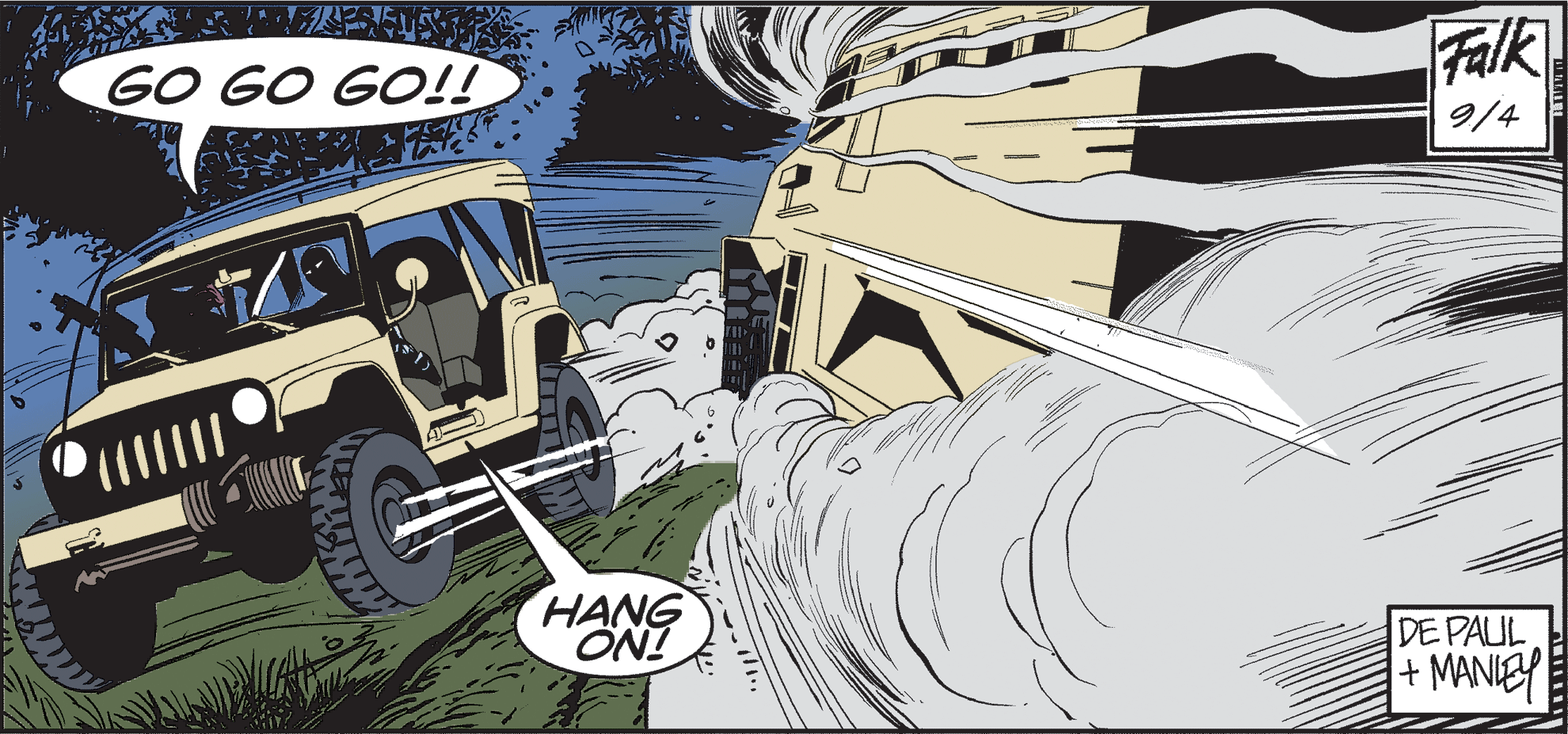 Car OCR: Falk 9/4 GO GO GO!! HANG ON! DE PAUL + MANIEP Falk 9/4 GO GO GO!! HANG ON! DE PAUL + MANIEP